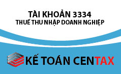 Cách hạch toán thuế thu nhập doanh nghiệp - TK 3334