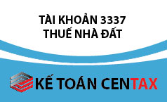 Cách hạch toán thuế nhà đất, tiền thuê đất - TK 3337