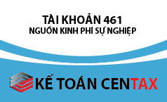 Cách hạch toán nguồn kinh phí sự nghiệp - Tài khoản 461