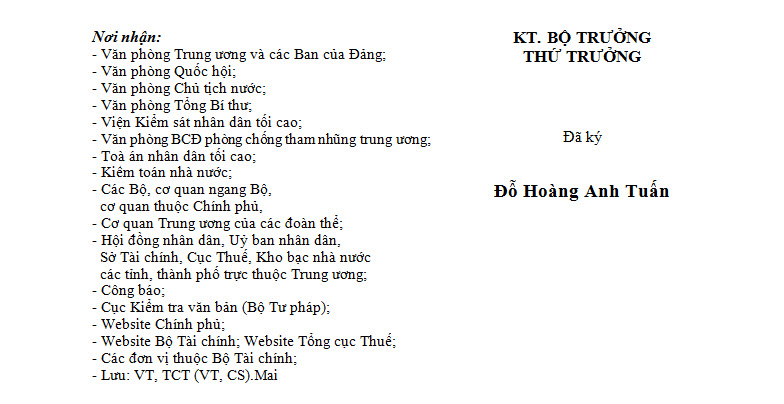 Thông tư số 123/2012/TT-BTC - Hướng dẫn thi hành luật thuế TNDN - ảnh 9