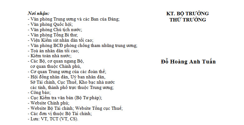 Thông tư 96/2015/TT-BTC Hướng dẫn về Thuế Thu nhập doanh nghiệp- ảnh 2
