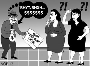 Thủ tục hồ sơ giải quyết hưởng chế độ thai sản