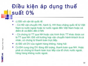 Điều kiện áp dụng thuế suất 0 đối với hàng hóa xuất khẩu - ảnh chính