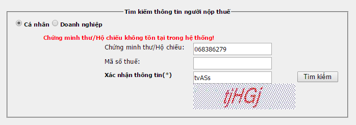 Hướng dẫn cách tra cứu mã số thuế của cá nhân - ảnh 3
