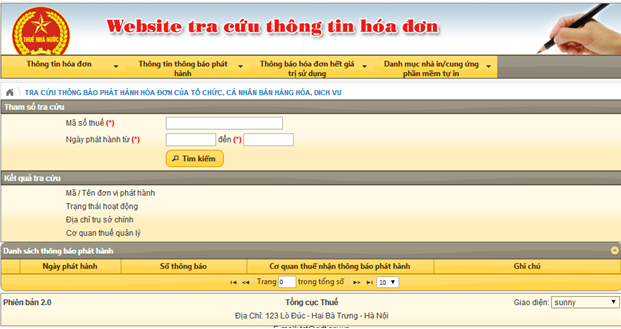 Hướng dẫn tra cứu thông tin hóa đơn - ảnh 3