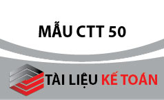 Mẫu biên lai thuế CTT 50