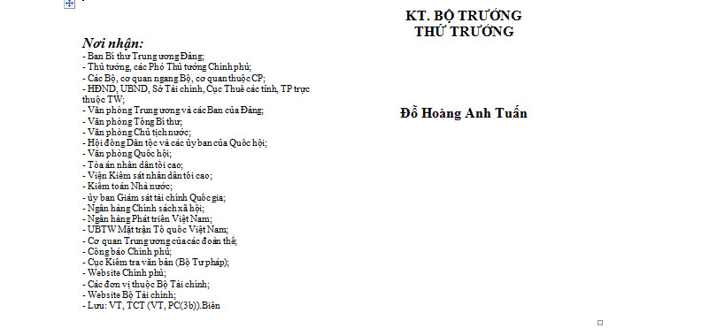 Thông tư số 166/2013/TT-BTC - Quy định xử phạt vi phạm hành chính về Thuế - ảnh 2