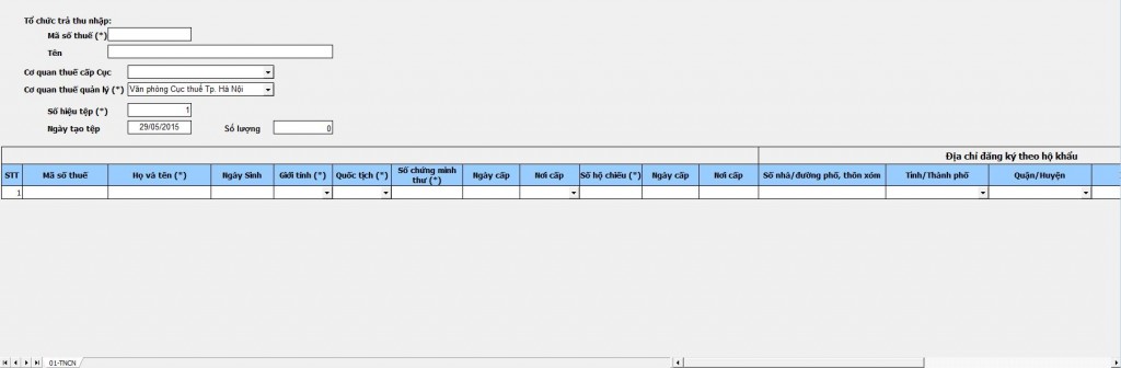 Thủ tục đăng ký mã số thuế TNCN - ảnh 1