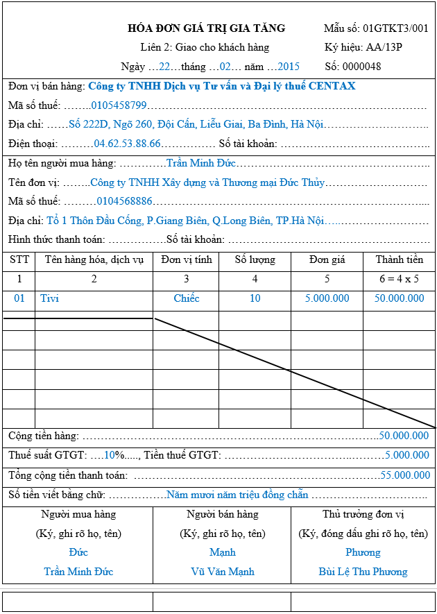 Xử lý hóa đơn viết sai mã số thuế của người mua đã kê khai thuế - ảnh 1