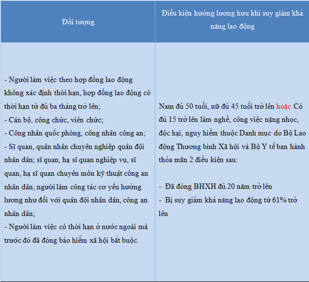 Quy định của Luật BHXH về chế độ hưu trí - ảnh 3