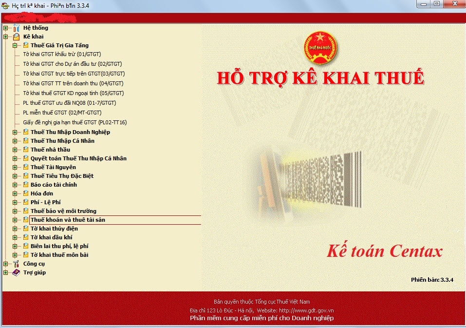 Hướng dẫn lập tờ khai 02/PHLP Tờ khai quyết toán phí, lệ phí - bước 1