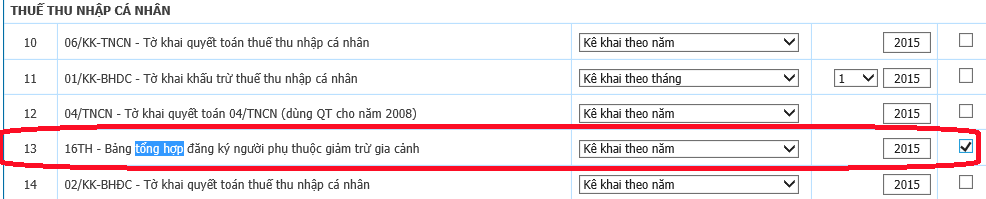 Hướng dẫn đăng ký người phụ thuộc qua mạng mới nhất