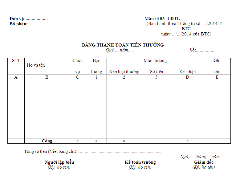 Bang-thanh-toan-tien-thuong-mau-so-03-LĐTL-TT200-2014-TT-BTC