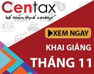 Khóa học kế toán thuế tổng hợp nâng cao _ kế toán thuế Centax