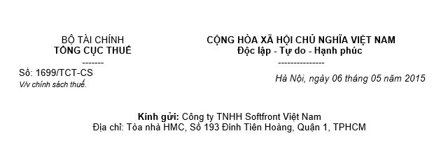 Cong van so: 1699/TCT-CS ve tien luong thang 13 va chi phi kiem toan - anh 1