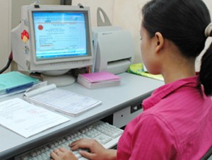 Quy dinh giao dich dien tu trong khai thue - anh chinh