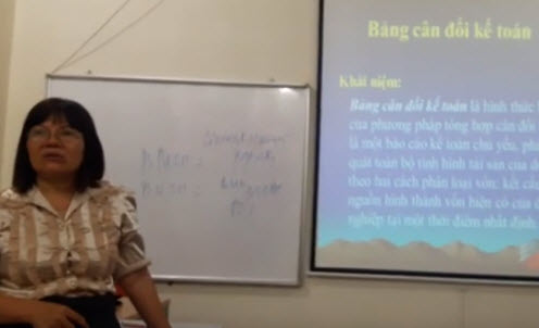 Video Bài giảng phương pháp lập bảng Cân đối kế toán