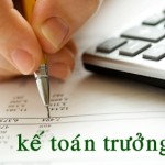 Quy định về Kế toán trưởng theo Luật kế toán 2015