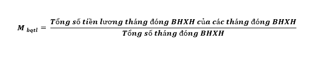 Cach tinh muc luong binh quan thang dong bao hiem xa hoi de tinh luong huu, tro cap mot lan - anh 1