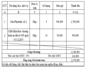 cach viet hoa don chiet khau truong trinh_ke toan centax