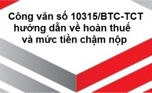Công văn số 10315-BTC