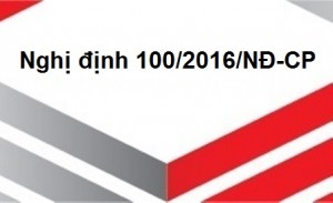 Nghị định 100-2016-NĐ-CP