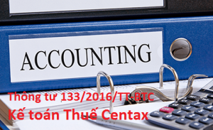 Thông tư 133/2016/TT-BTC Kế toán Thuế Centax