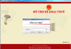 Hỗ trợ kê khai thuế HTKK 3.4.1