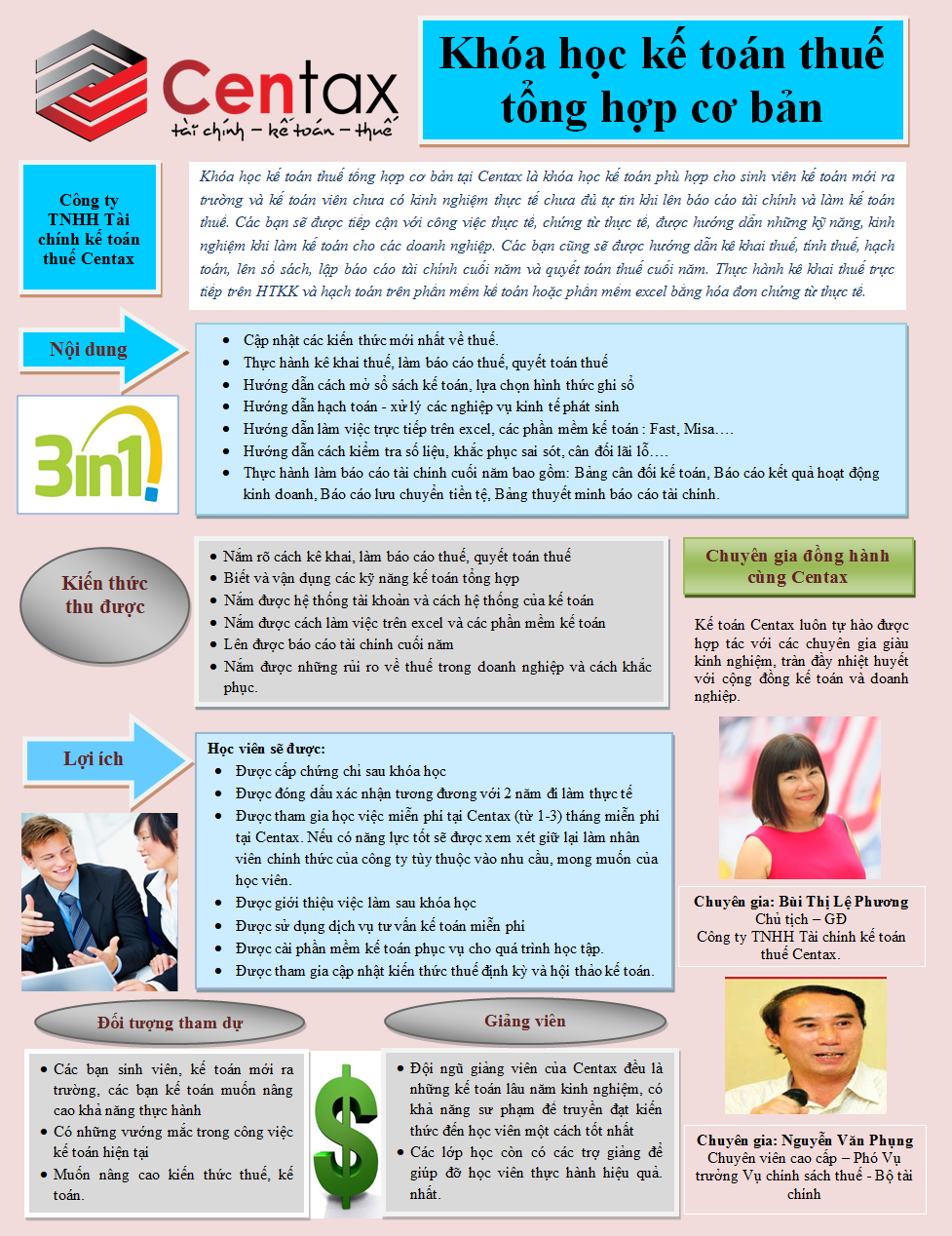 Khai giảng khóa học kế toán thuế tổng hợp cơ bản _ Kế toán thuế Centax 01