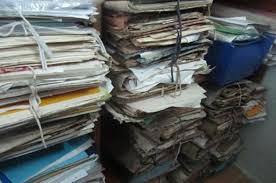 Tiêu hủy tài liệu kế toán.