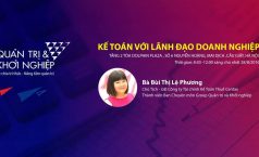 Hội thảo “Kế toán với Lãnh đạo doanh nghiệp”