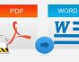 Cách chuyển file PDF sang Word Excel