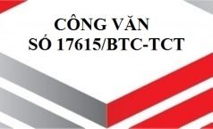 Công văn số 17615/BTC-TCT vv xử lý hóa đơn bị thu hồi do cưỡng chế nợ thuế.