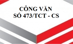 Công văn số 473/TCT-CS về xử phạt vi phạm hành chính về hóa đơn, về thủ tục thuế.