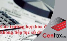 Các trường hợp hóa đơn không tiếp tục sử dụng