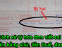 Cách xử lý hóa đơn viết sai tổng số tiền