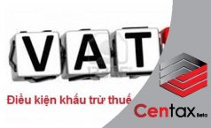 Điều kiện khấu trừ thuế giá trị gia tăng đầu vào