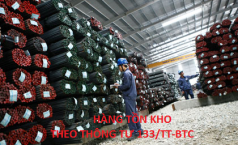 Sơ đồ kế toán tổng hợp nguyên liệu, vật liệu ở đơn vị cung cấp dịch vụ theo phương pháp kiểm kê định kỳ Thông tư 133.