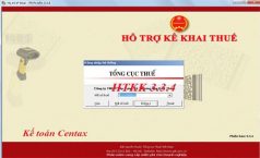 Cập nhập phần mềm HTKK 3.3.4 mới nhất ngày 11/09/2015