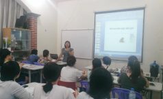 Hình ảnh lớp học kế toán tổng hợp nâng cao khóa 05