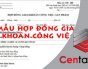 Hồ sơ chứng từ đối với hợp đồng thuê khoán công việc