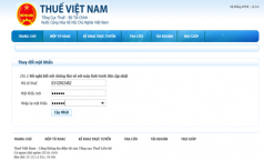 Hướng dẫn lấy lại mật khẩu kê khai thuế qua mạng bằng chữ ký số