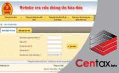 Hướng dẫn tra cứu thông tin hóa đơn