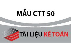 Mẫu biên lai thuế CTT 50
