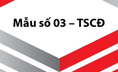 Mẫu Biên bản bàn giao TSCĐ sửa chữa lớn hoàn thành Mẫu số 03 – TSCĐ theo Thông tư 200/2014/TT-BTC