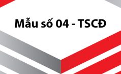 Mẫu Biên bản đánh giá lại TSCĐ Mẫu số 04 – TSCĐ theo Thông tư 200/2014/TT-BTC
