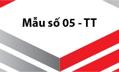 Mẫu Giấy đề nghị thanh toán Mẫu số 05 – TT theo Thông tư 200/2014/TT-BTC