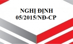 Nghị định số 05/2015/NĐ-CP hướng dẫn thi hành luật lao động.