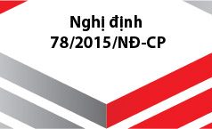 Nghị định số 78/2015/NĐ-CP – Quy định về đăng ký doanh nghiệp