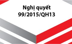 Nghị quyết 99/2015/QH13 Về dự toán Ngân sách Nhà nước năm 2016 do Quốc Hội ban hành 